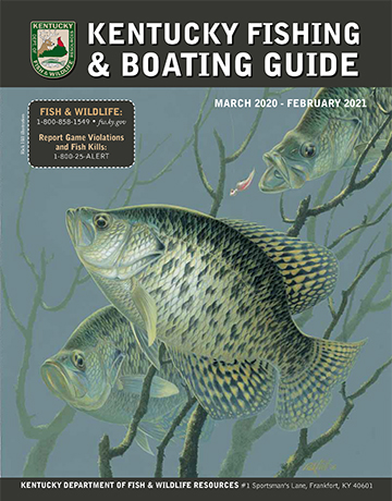 Kentucky Fish and Boating Guide Cover